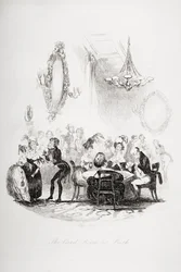 De kaartkamer in Bath (illustratie uit 